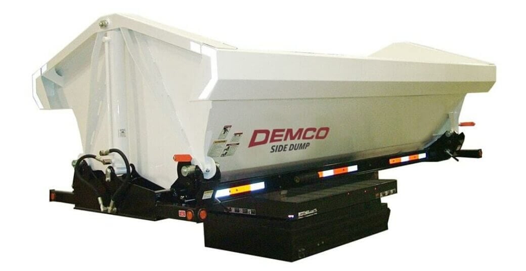 Truck Boxes Side Dump Trailer