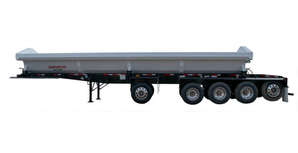Quint Axle Side Dump Trailer
